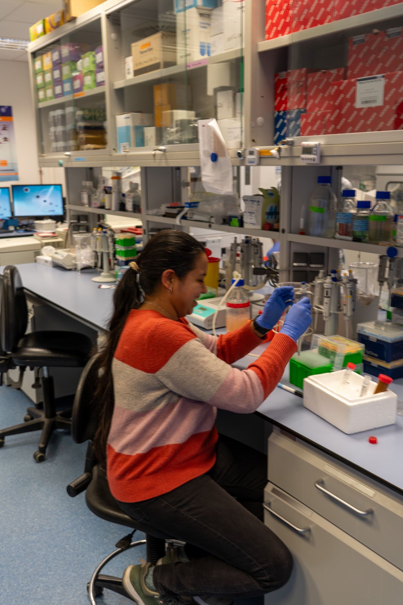 Lab research moment